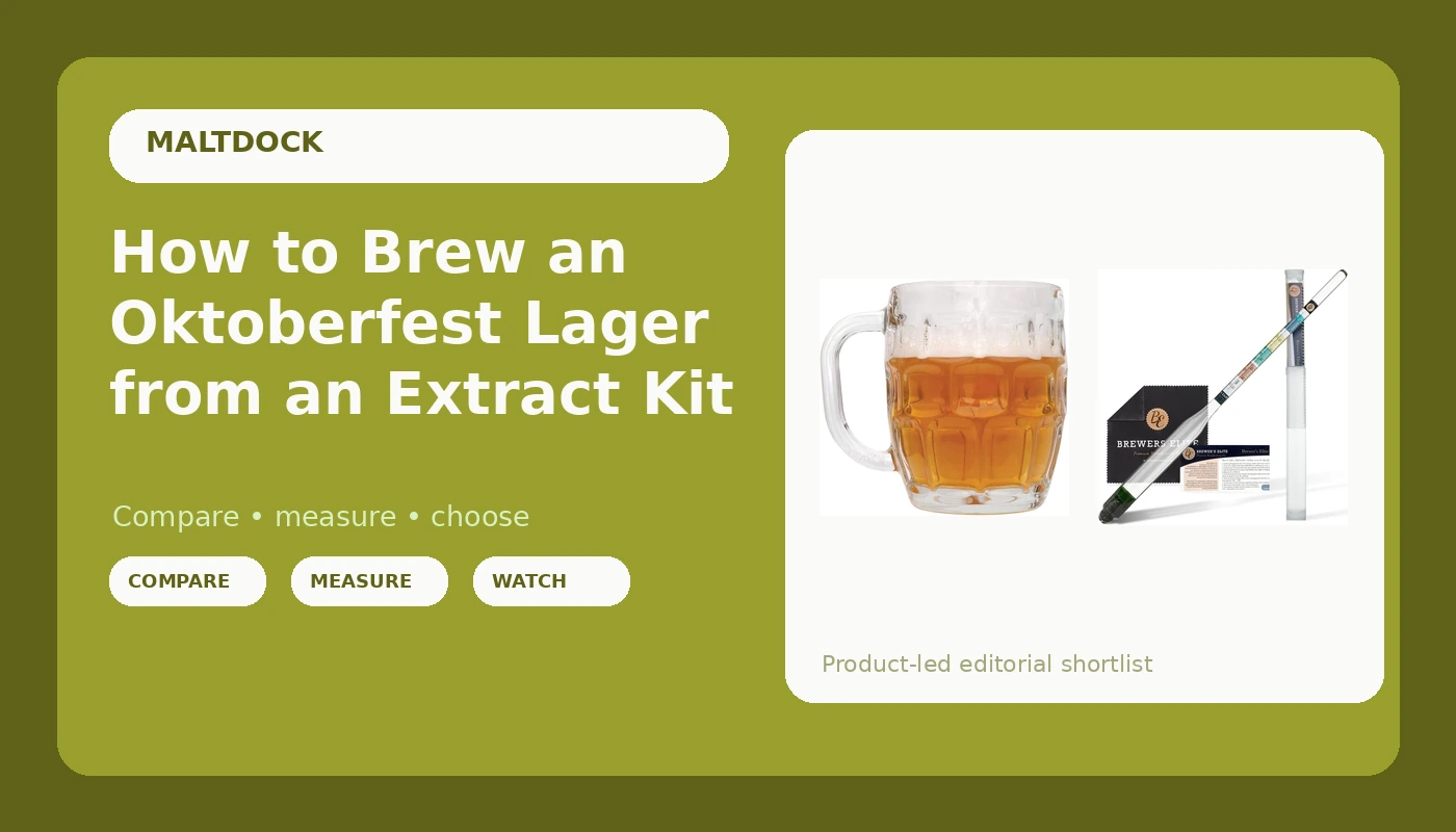 How to Brew an Oktoberfest Lager from an Extract Kit