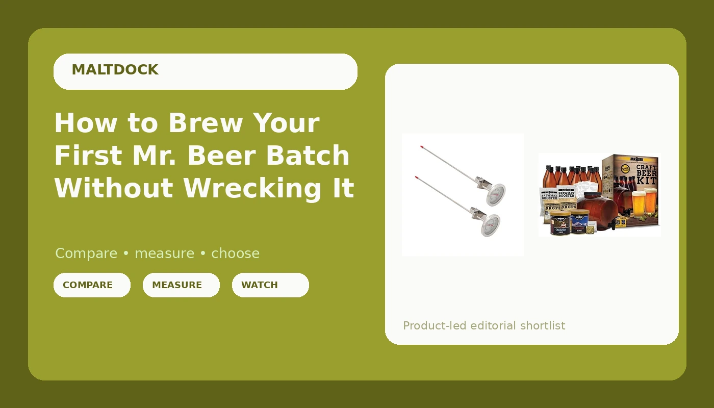 How to Brew Your First Mr. Beer Batch Without Wrecking It