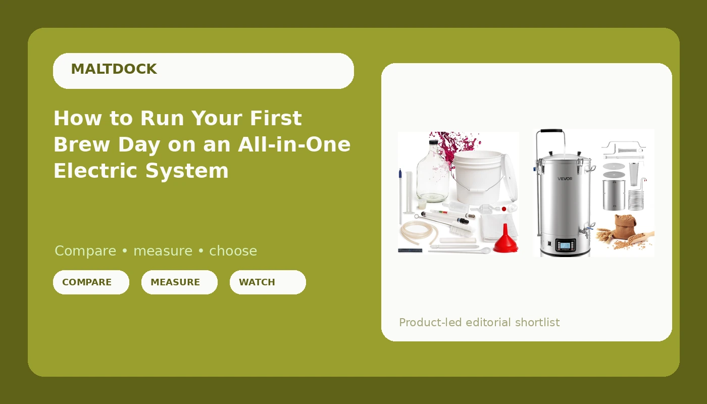 How to Run Your First Brew Day on an All-in-One Electric System