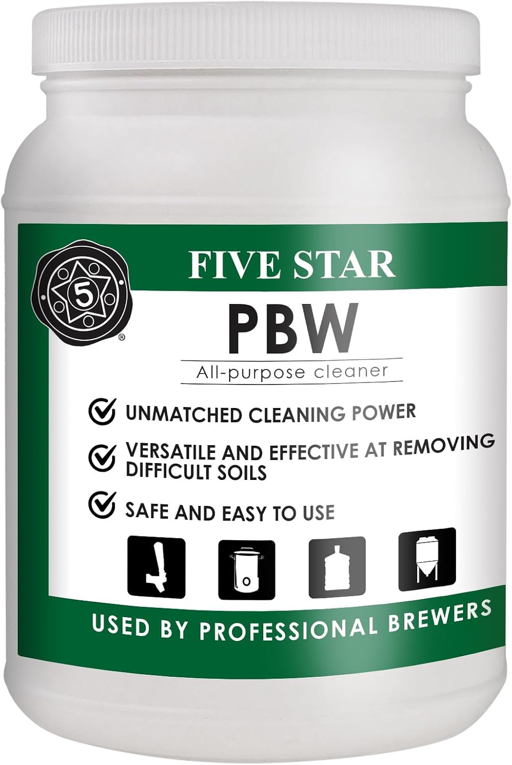 Five Star - 91037068620 P.B.W. Cleanser - 4 Pounds