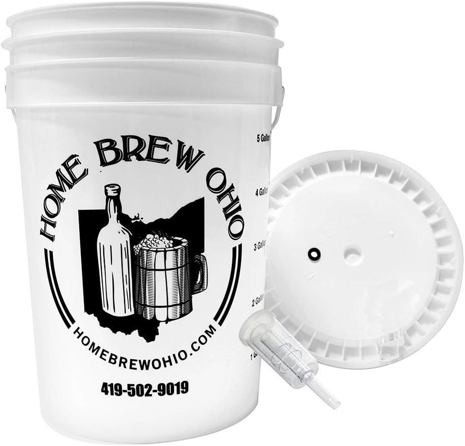 Home Brew Ohio 6.5 Gallon Bucket (B091J91YQW)