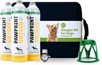 Dog Rescue portable pet oxygen kit