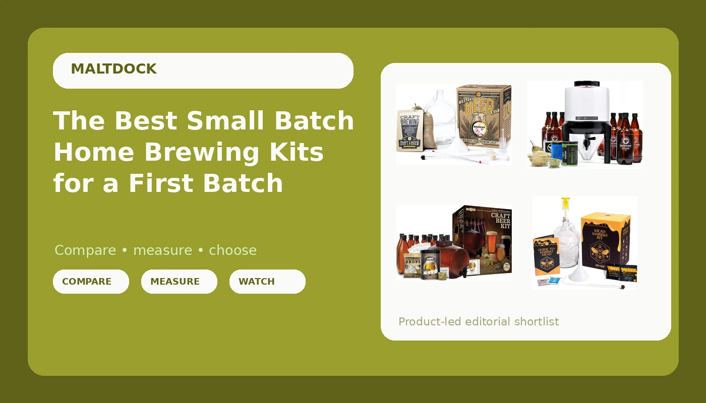 The Best Small Batch Home Brewing Kits for a First Batch